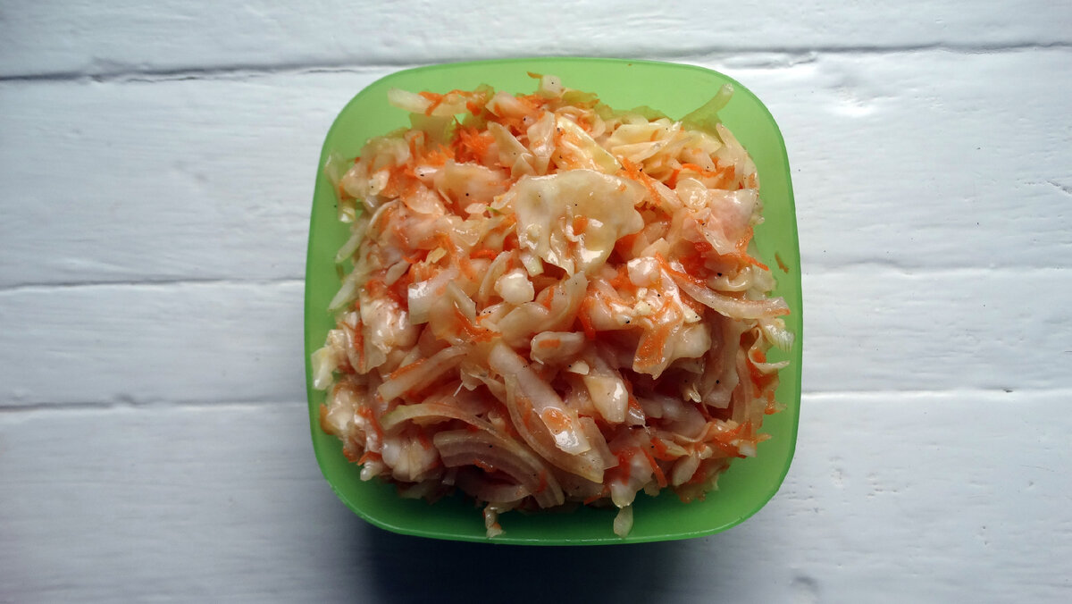 Салат Капуста+Морковь - рецепт простейший, зато вкусно и готовить можно  круглый год, никогда не надоедает | Мама Оля готовит (Рецепты) | Дзен