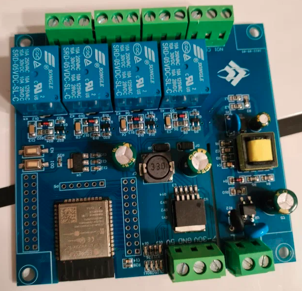 Версия с 4 реле