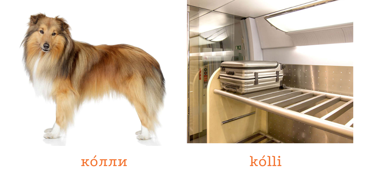 По-русски произносим "ко́лли"