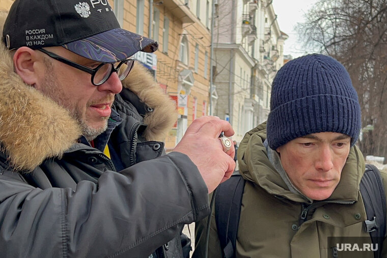    Маркус Акерет (справа) приехал в Екатеринбург 14 февраля