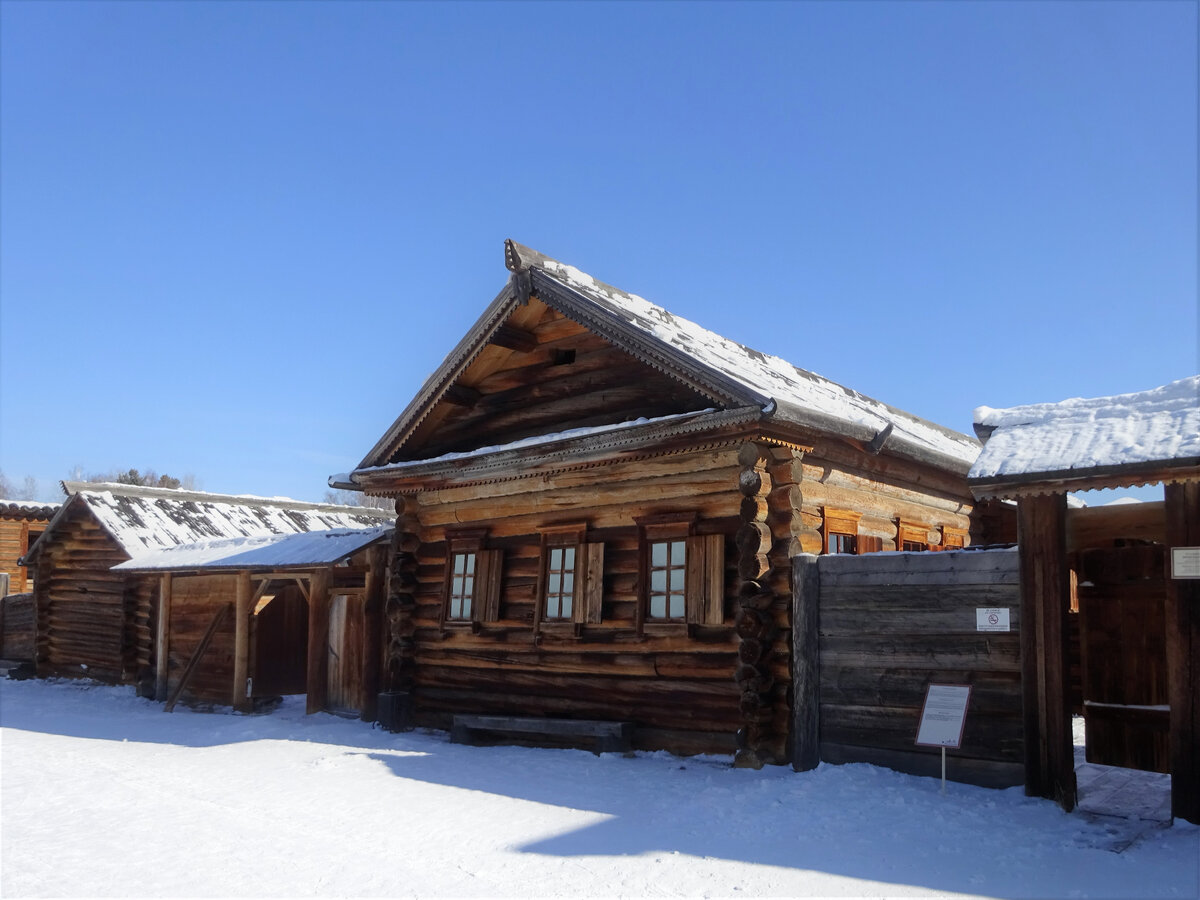 Усадьба Прокопьева (конец XIX в.) из д. Зыряново Нижне-Илимского района
