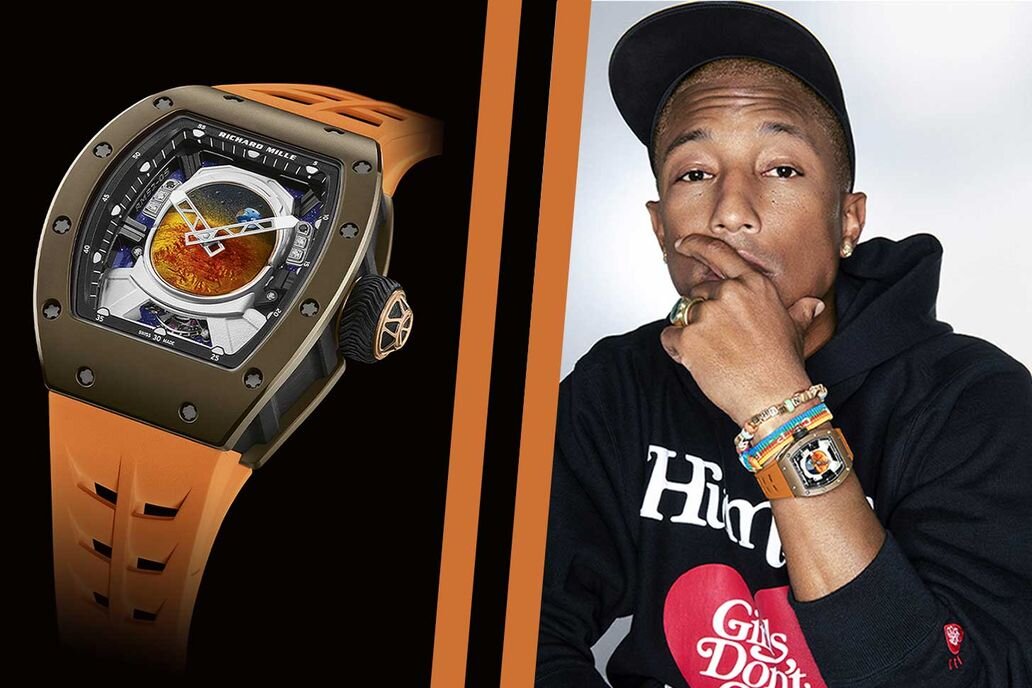 Можно носить часы другого человека. Часы Наваи Richard Mille. Ричард мили. Richard Mille Pharrell. Часы Джигана Richard Mille.