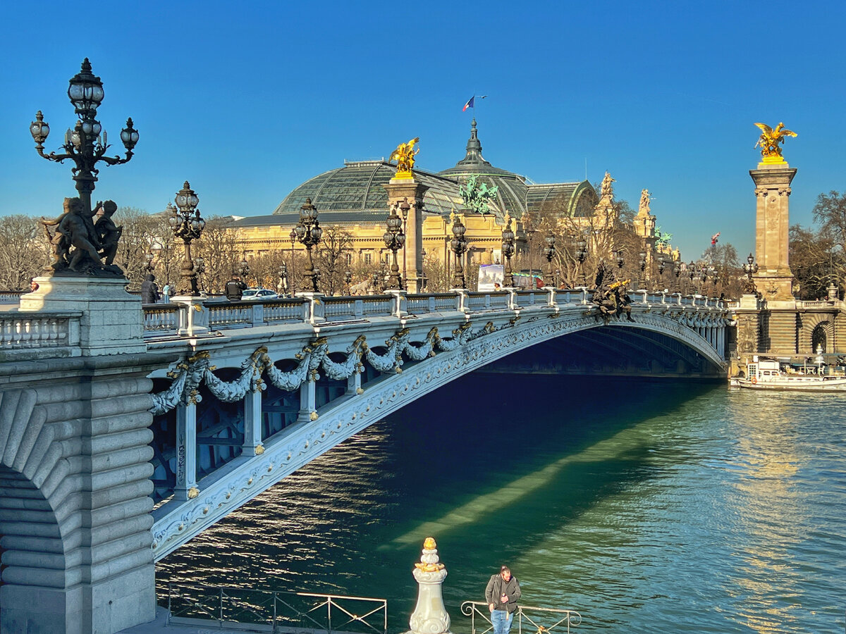 Мост Александра III, Париж. Фото автора