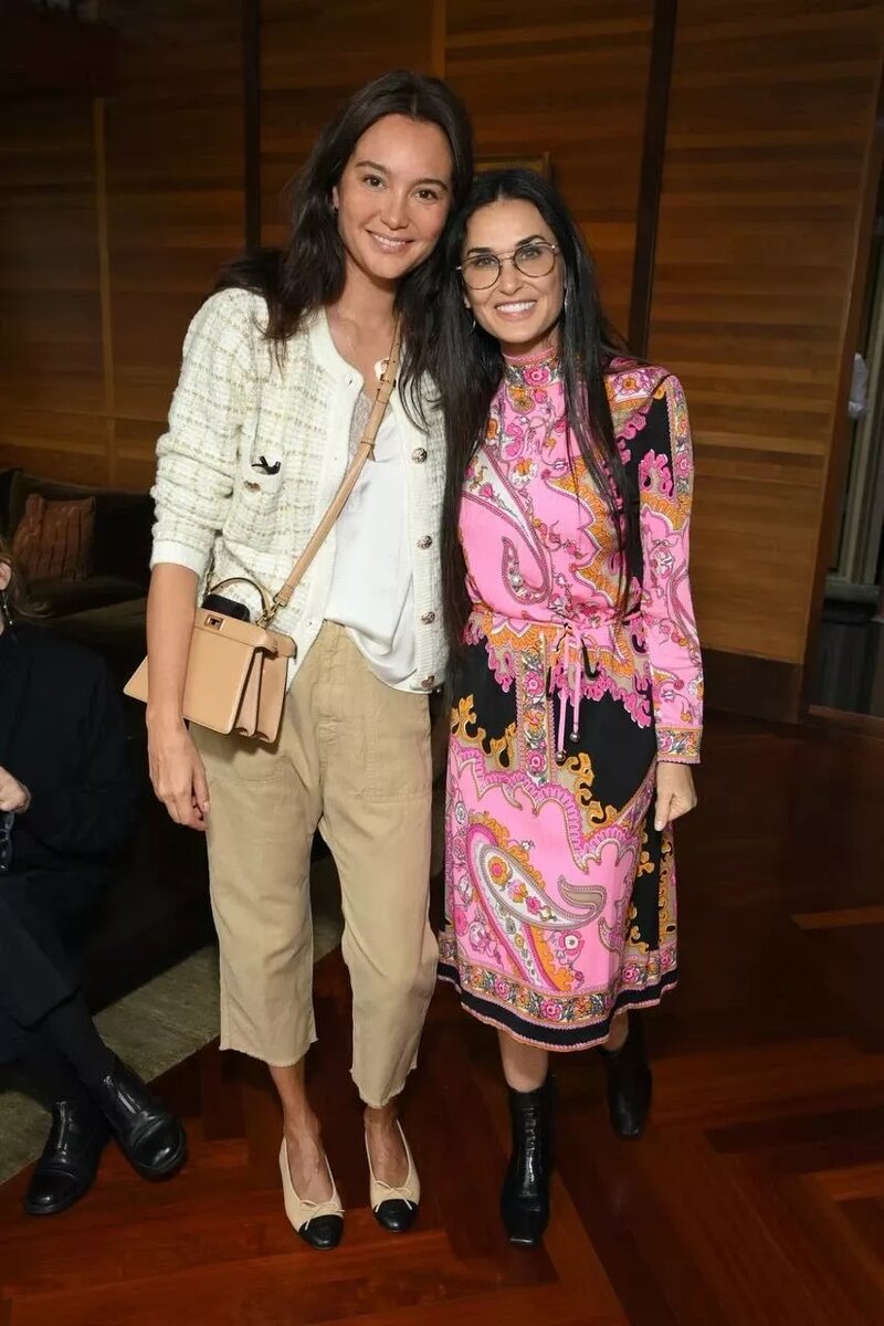    Эмма Хеминг и Деми Мур