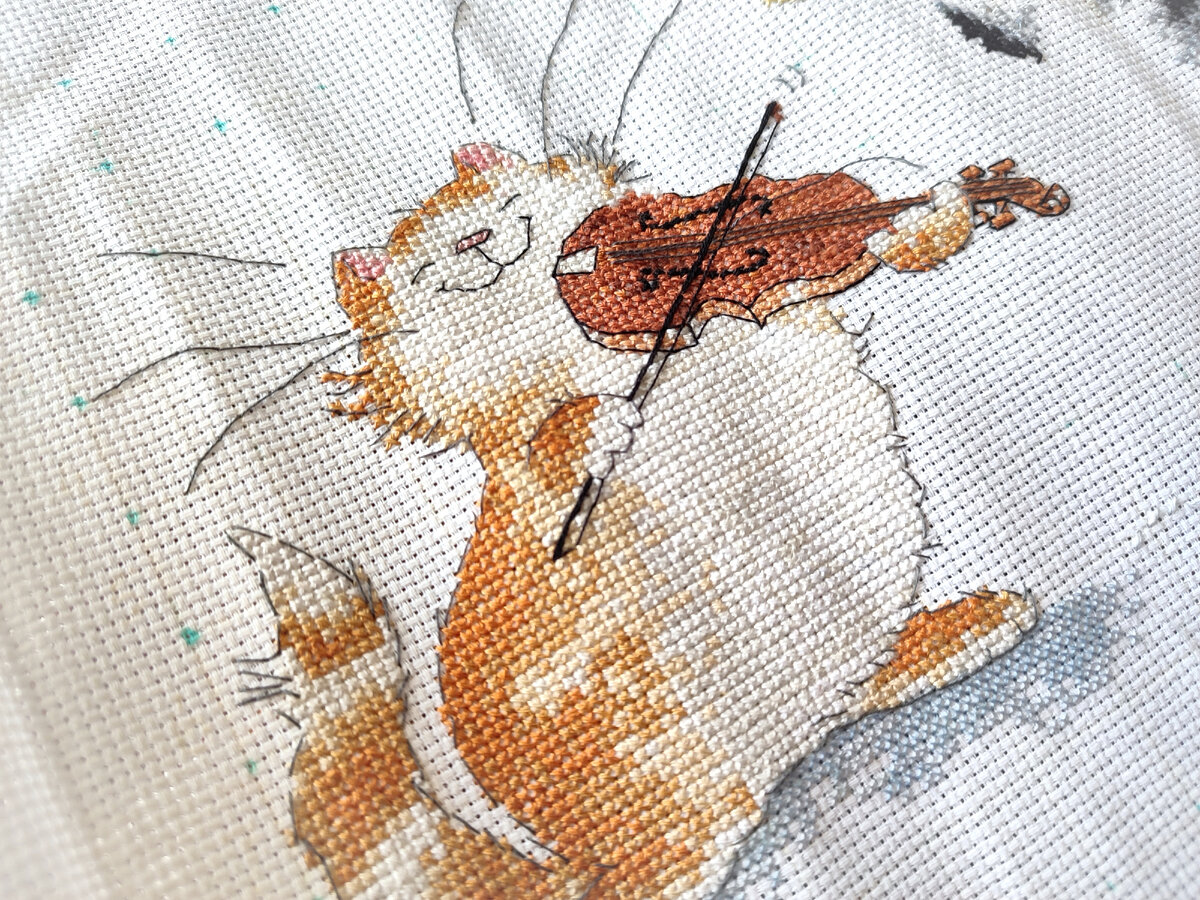 "Purrfect harmony" по схеме Маргарет Шерри