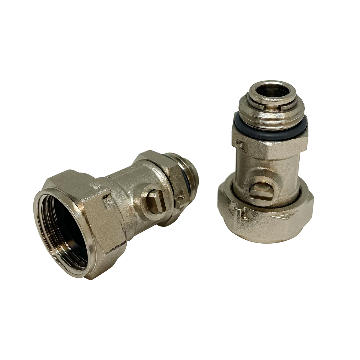 Присоеденитель со встроенным краном Sanline (Арт.51615-BV)