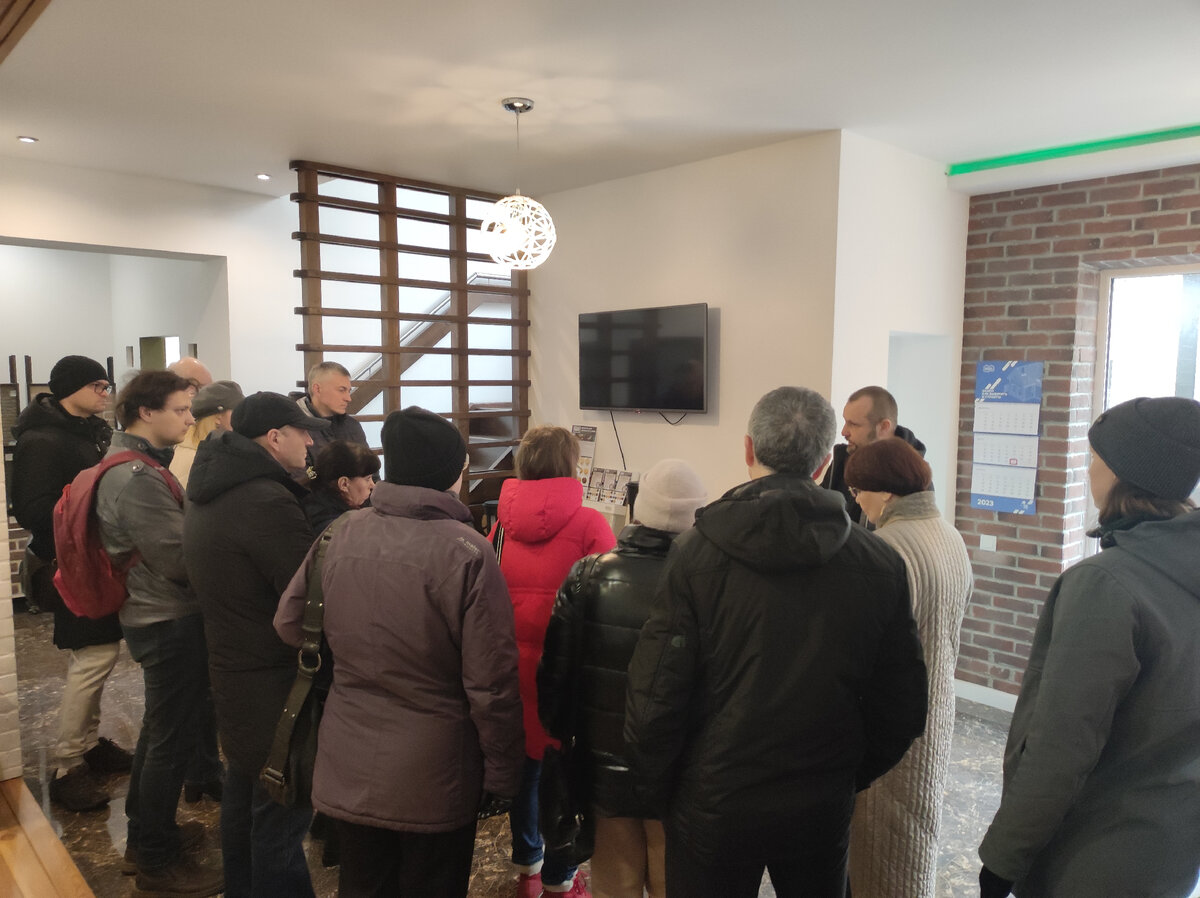 Выставочный дом из арболитовых блоков