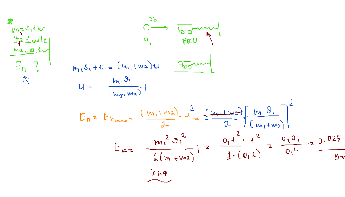 Упругое или неупругое соударение?