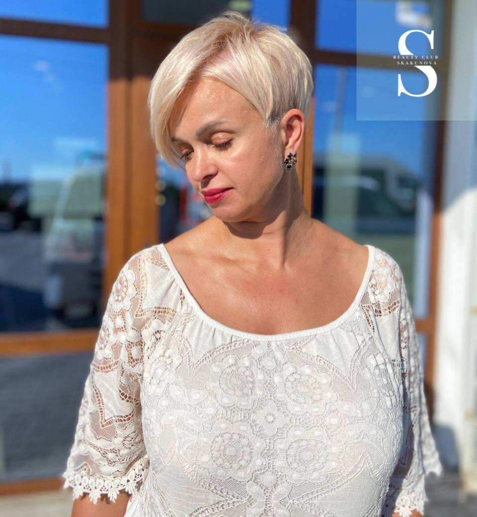 женская стрижка пикси