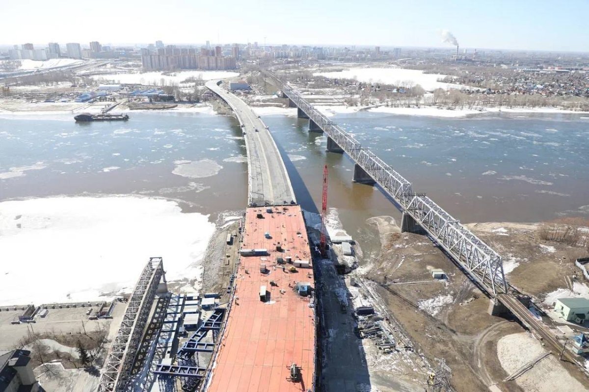 План 4 моста в новосибирске