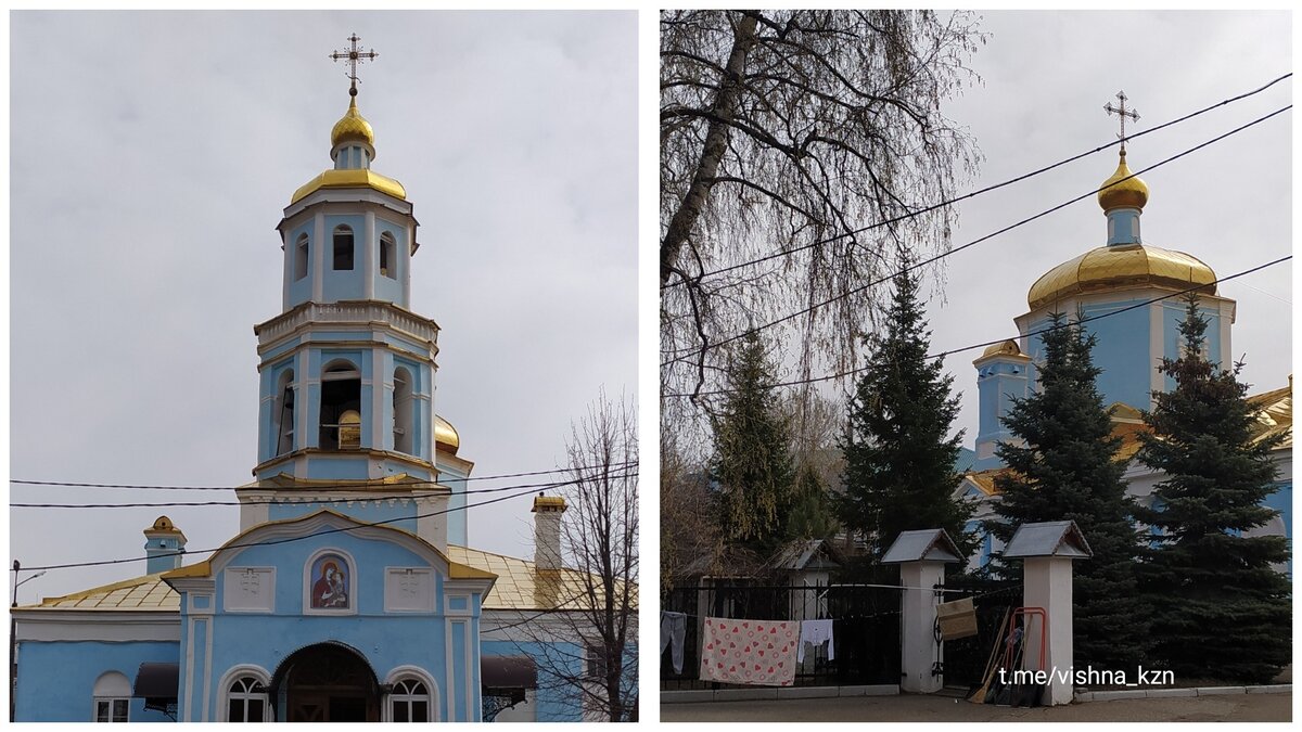 Храм Тихвинской иконы Божией Матери в Казани 