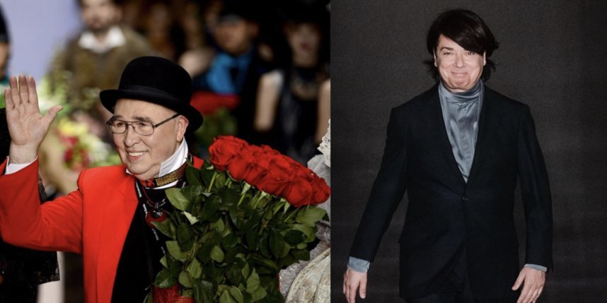    Валентин Юдашкин и Вячеслав Зайцев.