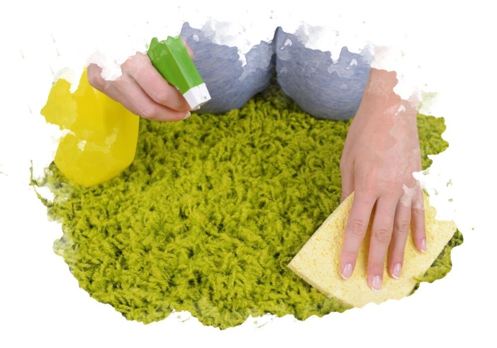 Чистка ковра лимонной кислотой