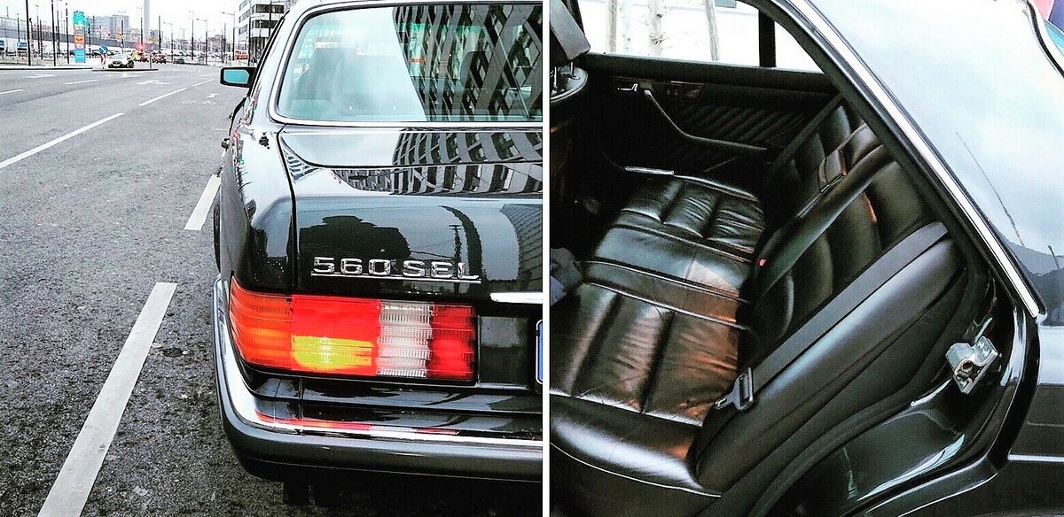 Задние фонари и салон, сдвоенное фото MOLY SHOP  