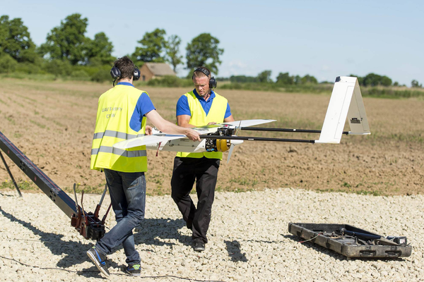 Летные испытания латвийского беспилотника «Пингвин» Фото: страница UAV Factory на Facebook