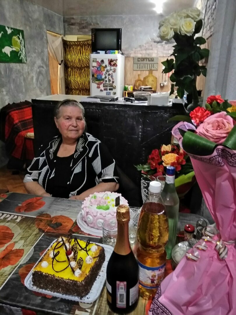 В день восьмидесятилетия!Подписывайтесь на мой канал"слышу,вижу-расскажу!"Ставьте лайки,пишите комментарии,МНЕ ЭТО ОЧЕНЬ ВАЖНО!АЛЕВТИНА-81 год,инвалид 1 гр.после ДТП