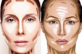 коррекция лица с помощью цветных корректоров.