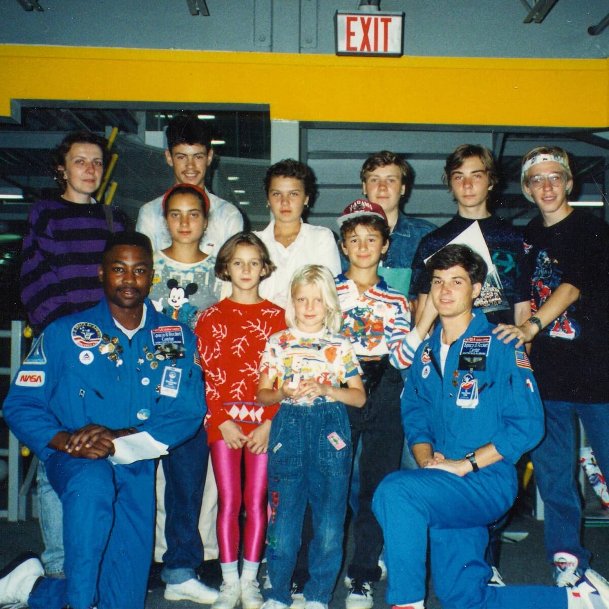 Первые русские в лагере 