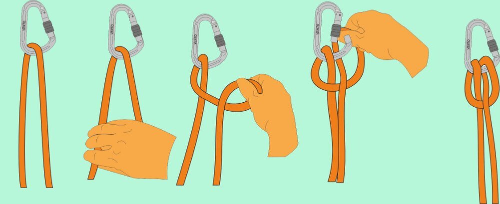 Как пользоваться узлом по пару Основные узлы в альпинизме Начни с тренировки Дзен