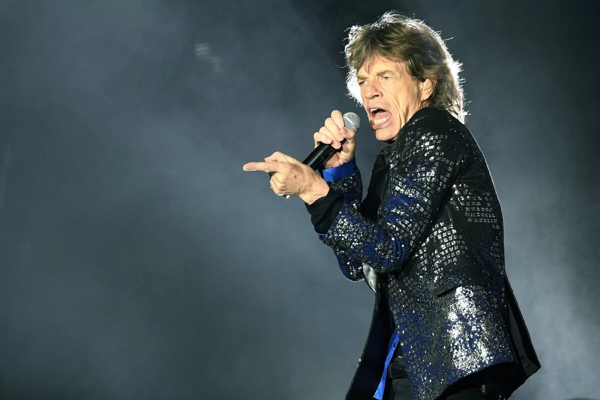 Мик Джаггер из The Rolling Stones