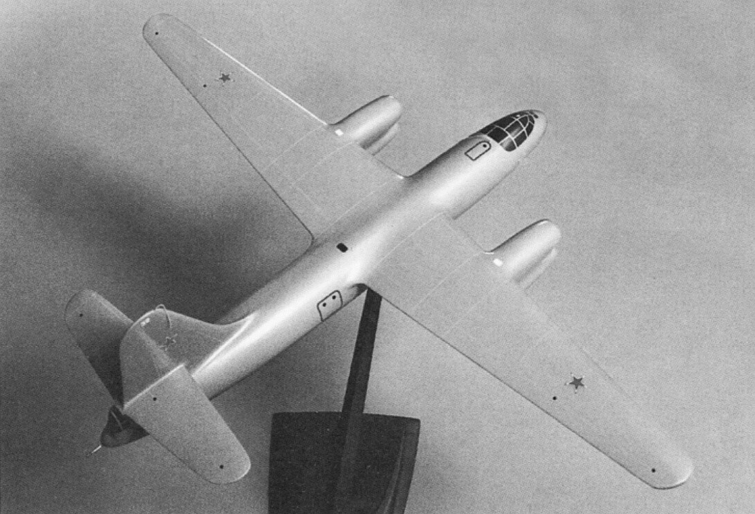 Модель самолета РБ-17. Источник фото: https://www.secretprojects.co.uk/