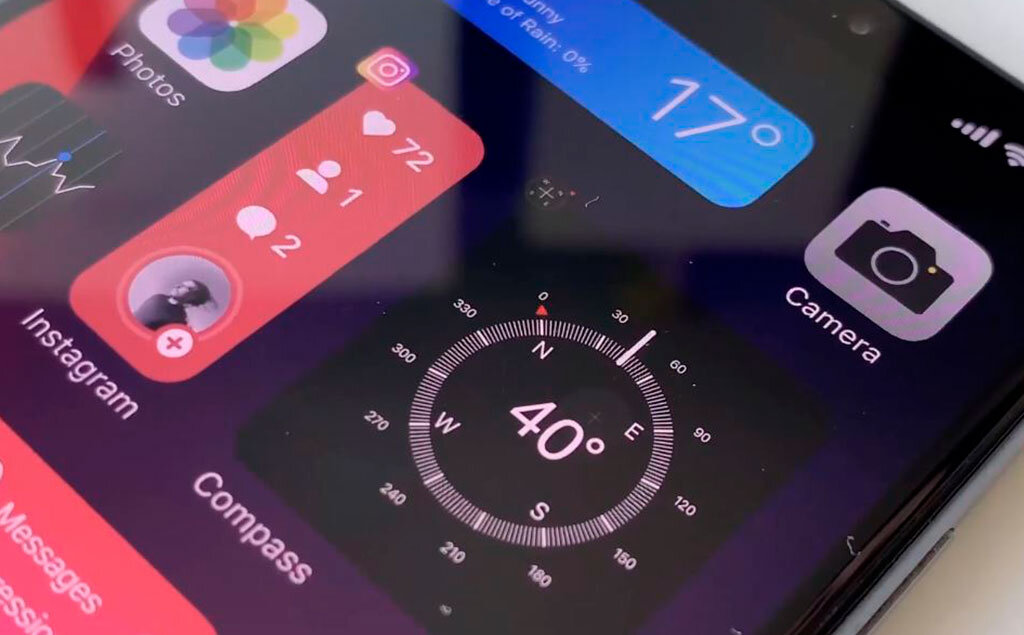 Новые виджеты на рабочем столе iPhone с iOS 14. Источник: Яндекс Картинки