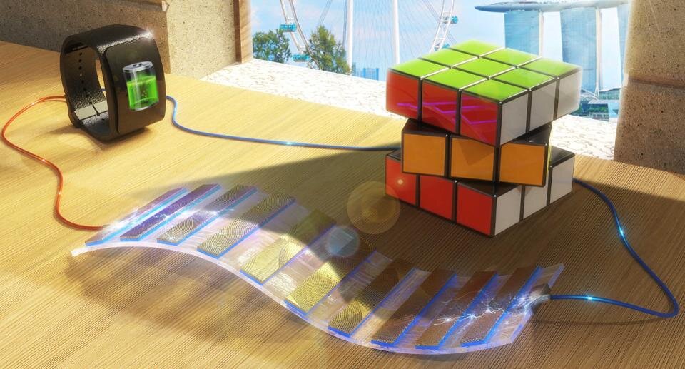Новая ячейка использует контраст между светом и тенью, чтобы произвести электрический ток.