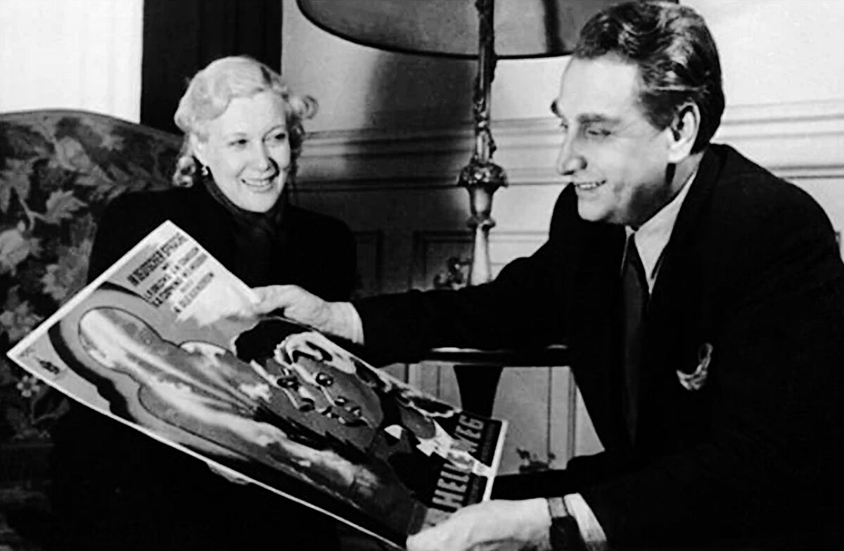 Любовь Орлова и Григорий Александров. Фото kulturologia.ru