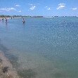 Море в Евпатории,в восемнадцатом году,очень я на то надеюсь,что в двадцатом попаду...