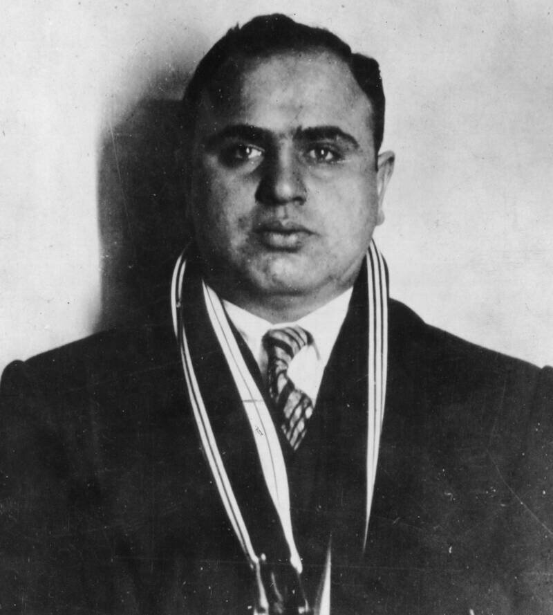 Портрет Аль Капоне через год после того, как он стал главой чикагской мафии. 1926 год. Источник: Hulton Archive/Getty Images