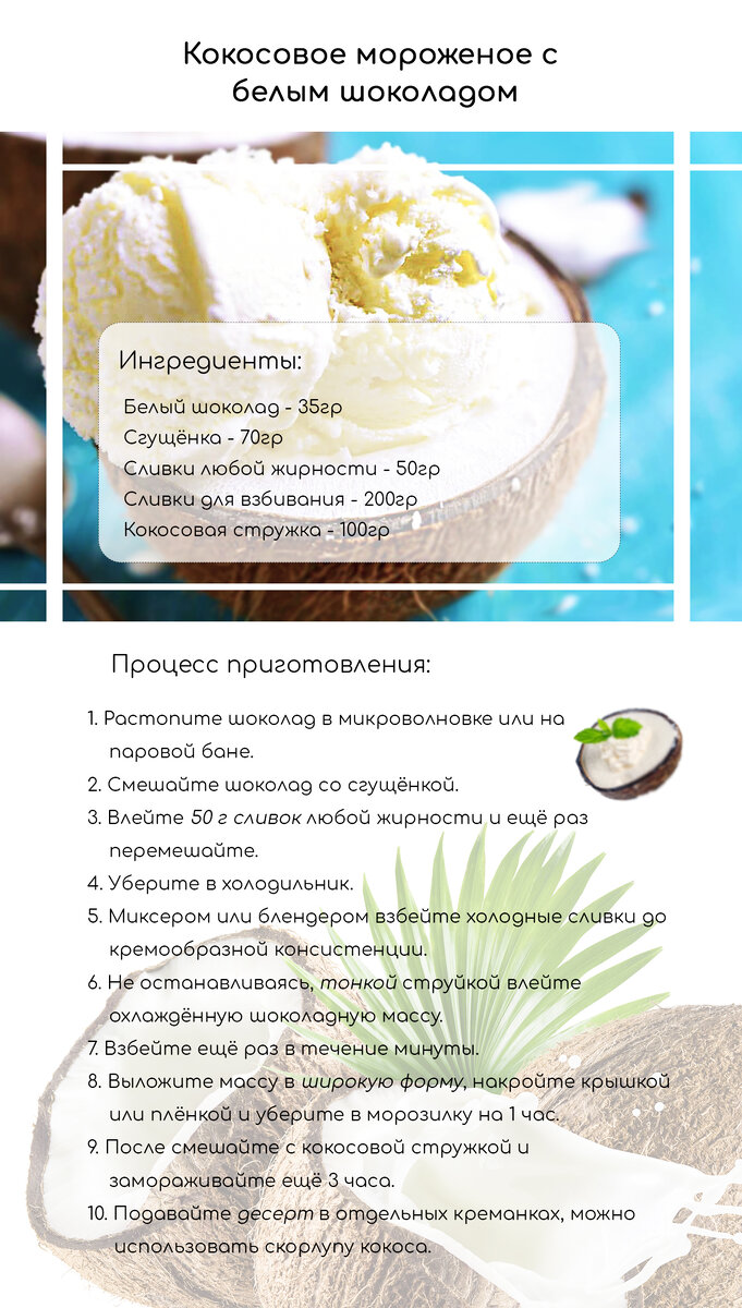 🍨5 летних рецептов домашнего мороженого. Часть 1 | Заметки кулинара👩‍🍳 |  Дзен