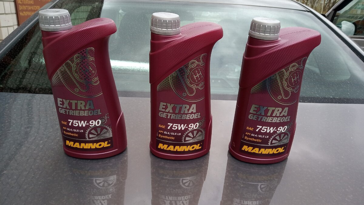 Масло которое залили в моё КПП.