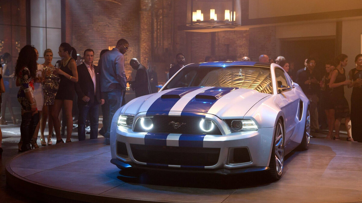 Кадр из фильма " Need For Speed: Жажда скорости "