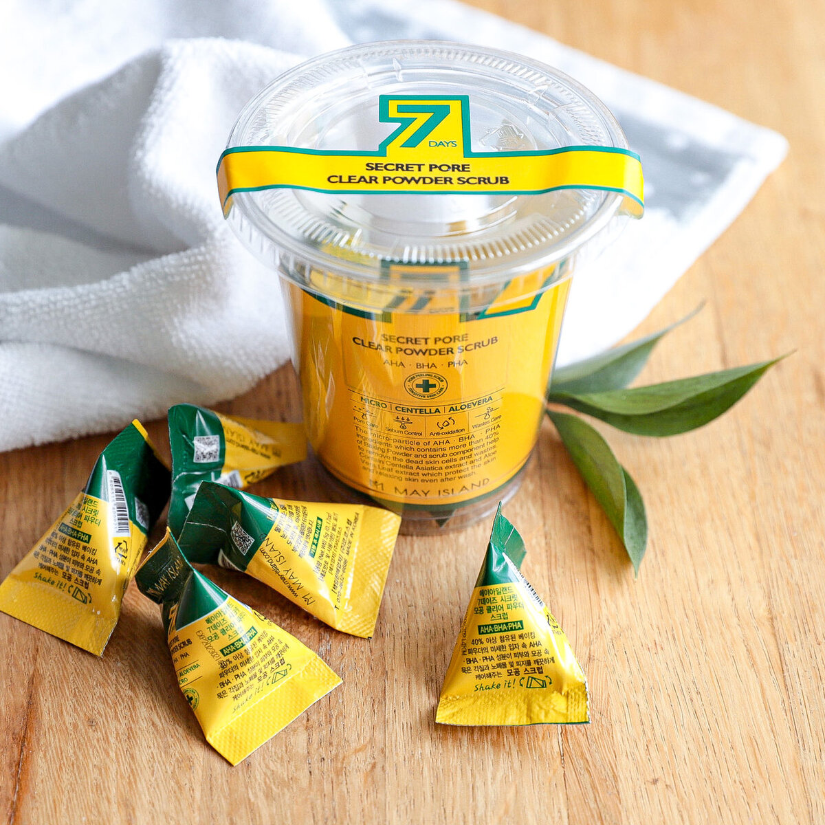 Скраб для глубокого очищения пор May Island Secret Pore Clear Powder Scrub (12 шт)