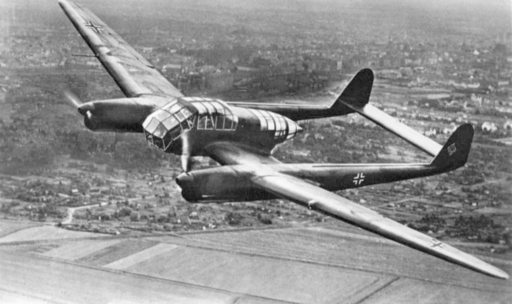 Историческая фотография Focke-Wulf 189 