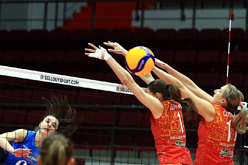 Липецкие волейболистки вернулись в высшее общество 