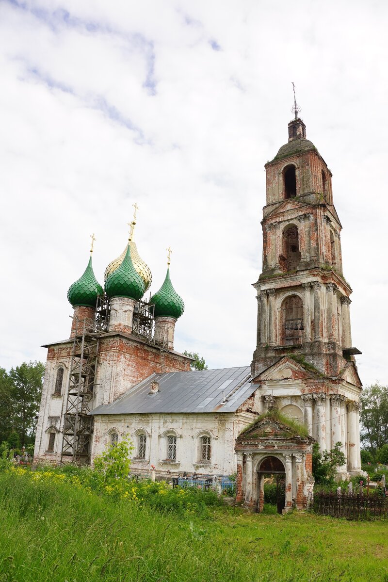 Храм Спаса Нерукотворного, село Рыбницы, Ярославская обл.