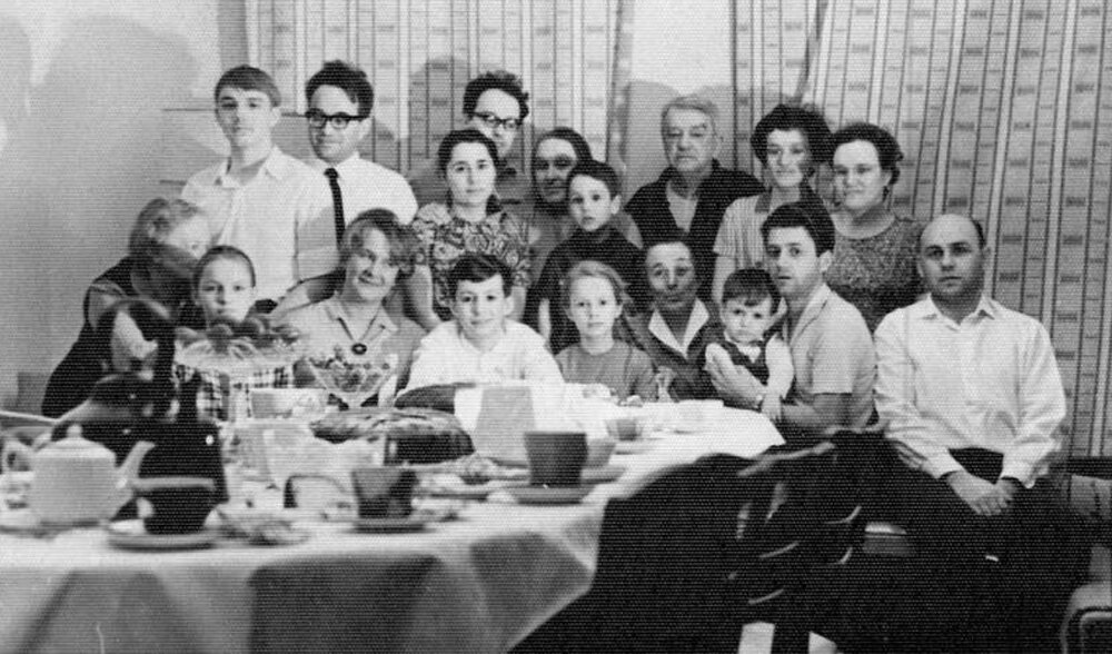 Семья Липгартов 1968 (фото Степана Липгарта с сайта archi.ru)