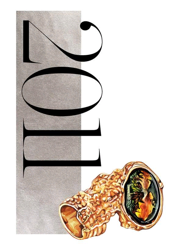 Коктейльное кольцо Saint Laurent