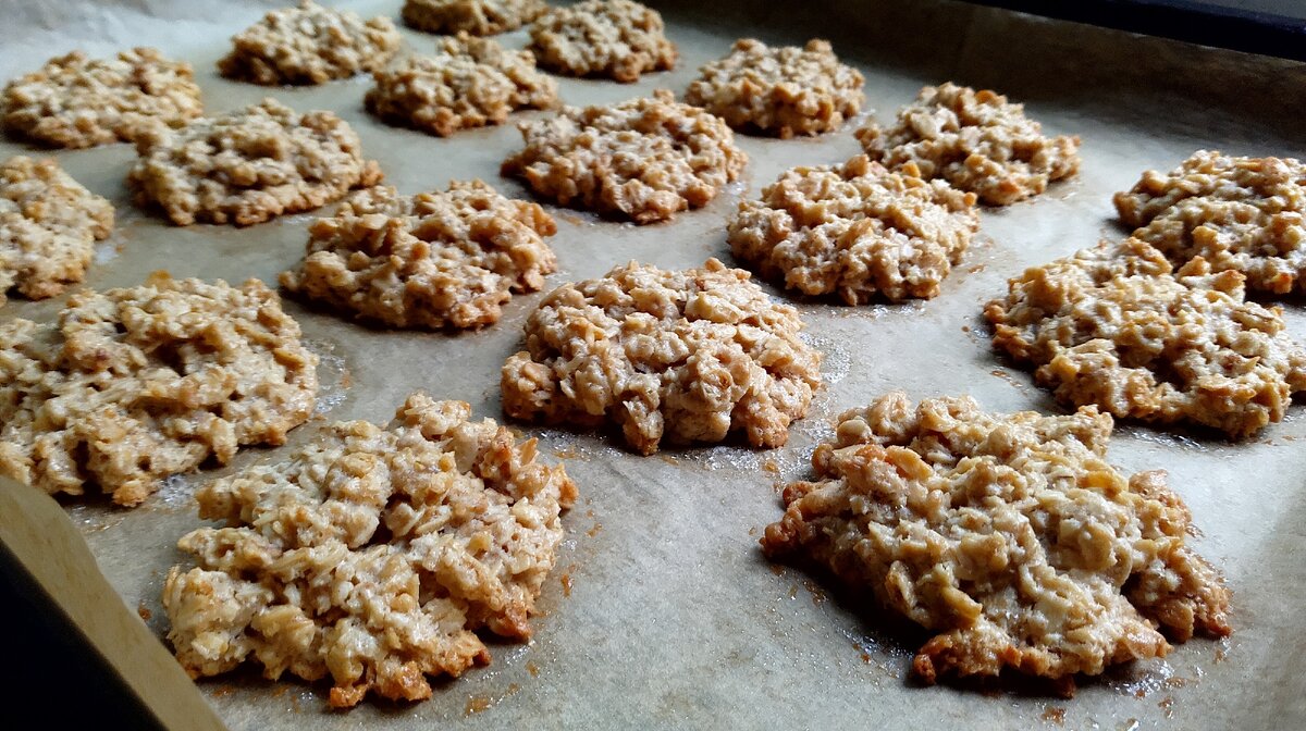 Печеньки получаются невероятно нежные