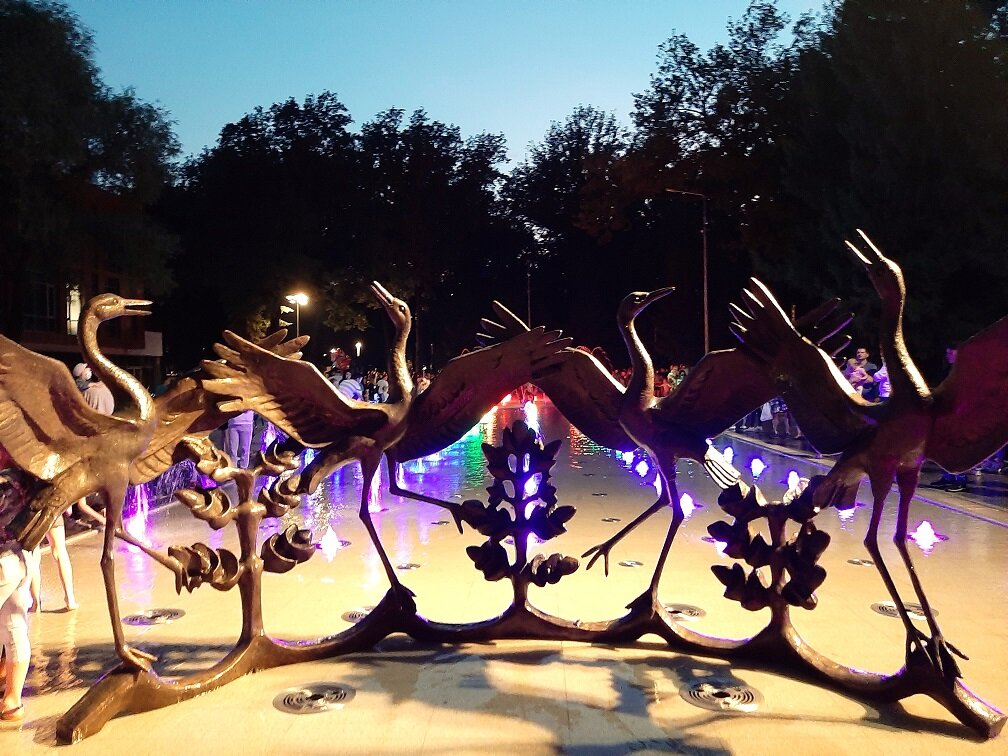 Танцующие журавли