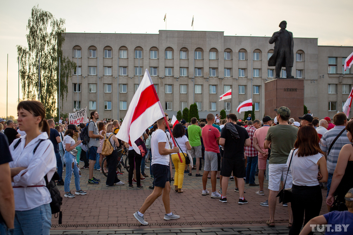 Митинги в Гродно