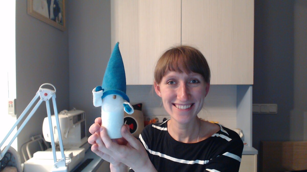 Катя Владимирова и гномик из фетра (2015 год)