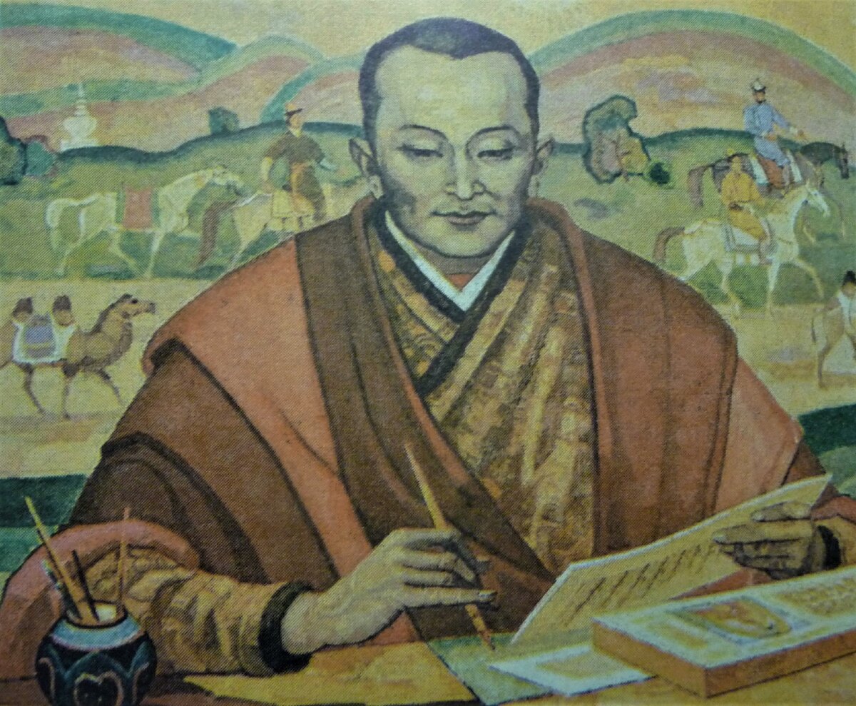 Зая Пандита- основатель калмыцкой письменности.