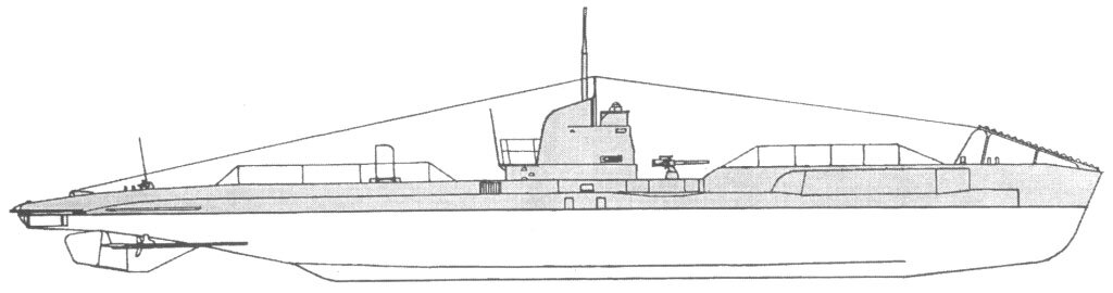 внешний вид лодки UC II,  которому относилась и  "везучая" UC 44.