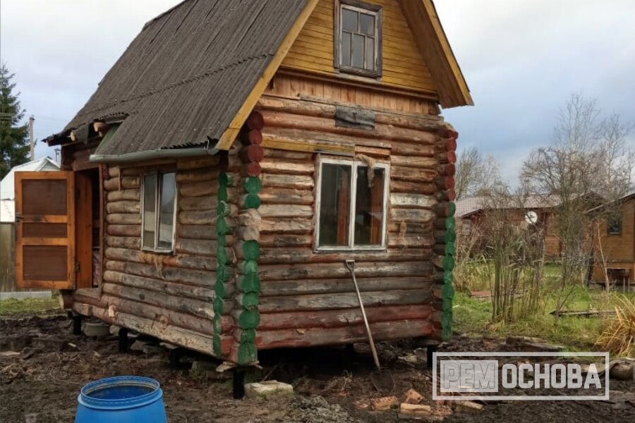 Монтаж свай с передвижкой без использования двутавровой балки