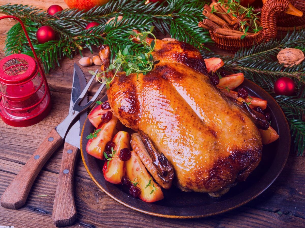 Рождественский гусь - что за птица такая