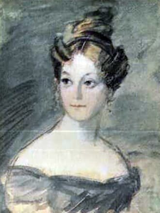 Наиболее близкое изображение к тому, как я представляю себе Элен, из всех, найденных Яндексом. Художник К.Рудаков, сер. XX в.