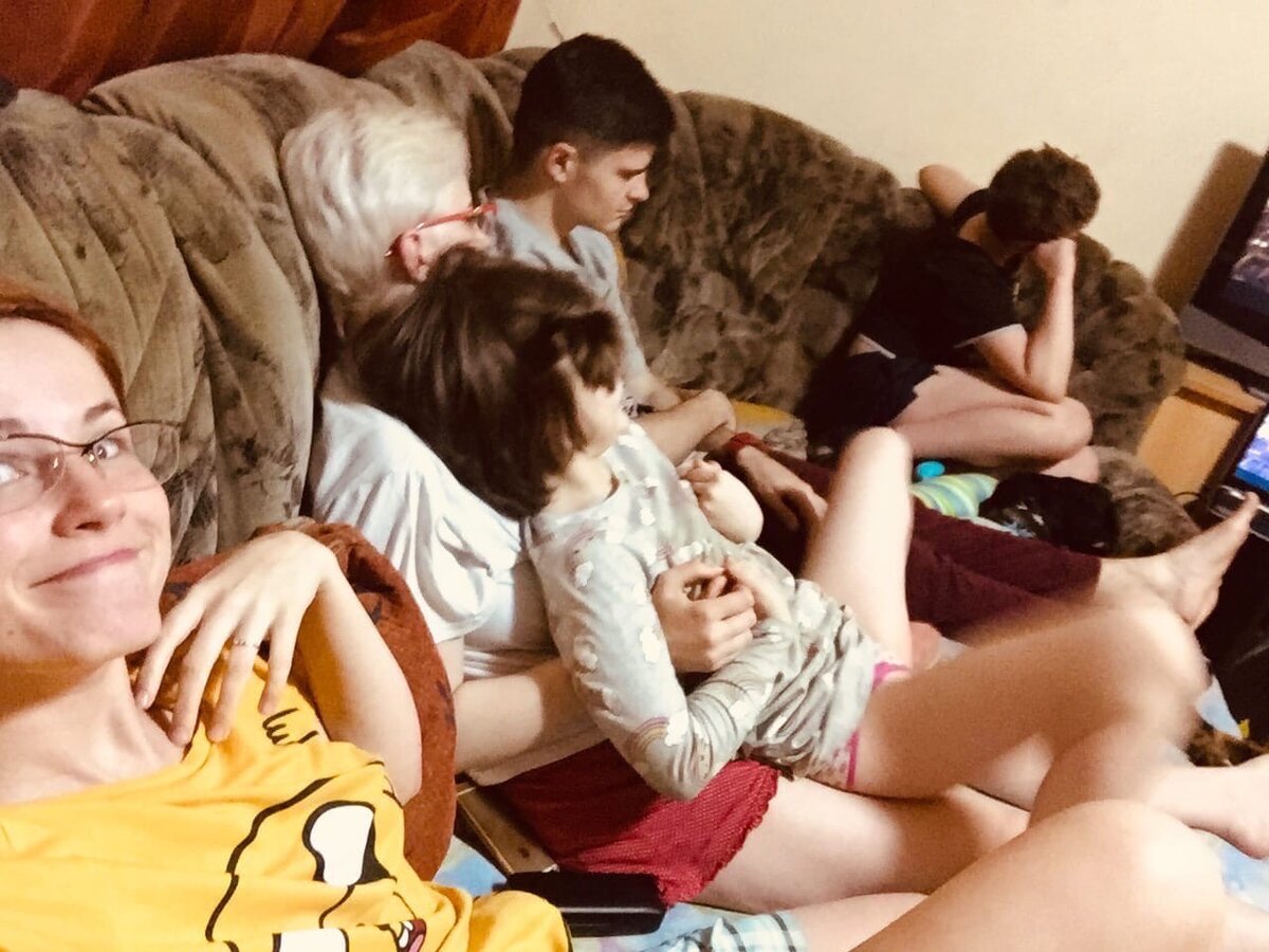 Мои дети на карантине. Фото автора