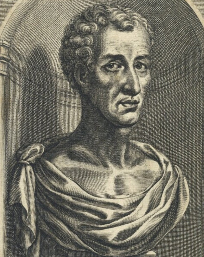 Лукиан из Самосаты. Изображение найдено в открытых источниках в сети Интернет.